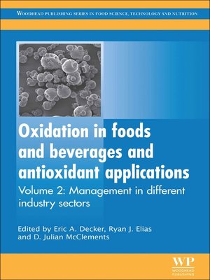 cover image of Oxidation in Foods and Beverages and Antioxidant Applications
